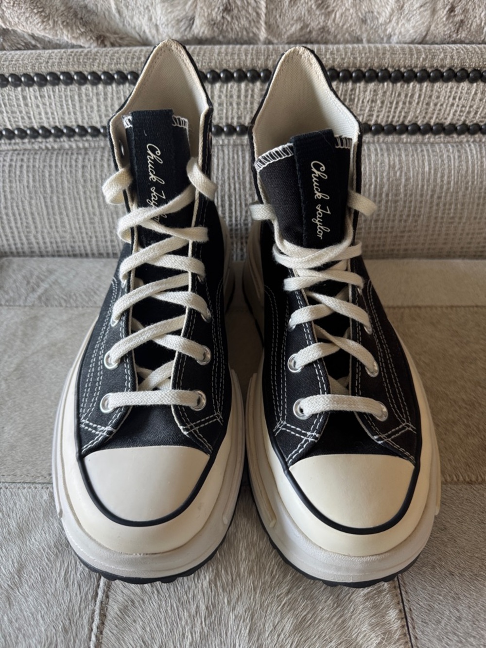 Chuck Taylor All Star Black Canvas High-Top Sneakers